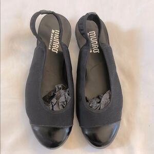 MUNRO LIGHTWEIGHT WOMENS SLINGBACK SHOES.   BEAUTIFULLY PADDED.   NEW IN BOX